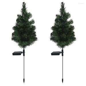 Solar Christmas Lights Outdoor Garden Stake LED Waterdicht Pathway Winterdecor