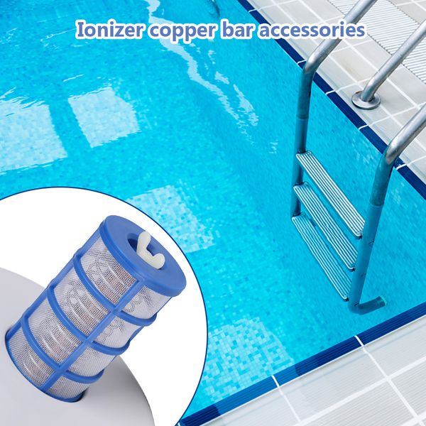 Anode en cuivre solaire pour piscine Ionizer Purificateur d'eau Panier d'écran ACCESSOIRES PIÈCES DE REMPLACE