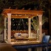 Lights rideaux solaires pour les fêtes de chambre à coucher Mariage LED VERILLE MUR LECTEUR DÉCOR DE COMMENT