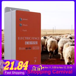 Fence électrique solaire 5 km 10 km 20 km Énergie alarme Contrôleur animal mouton Horse bétail