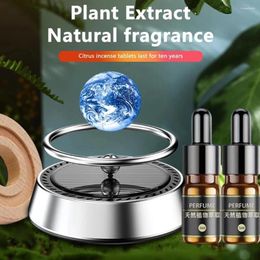 Zonne-energie Auto Luchtverfrisser Galaxy Planeet Aarde Mars Aromatherapie Verspreidend Ornament Interieur Parfum Creatieve Decoratie