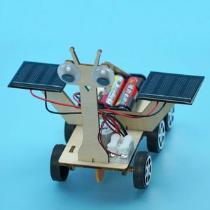Énergie solaire Lunar Rover enfants Science jouet technologie Gadget physique assemblage 3D Puzzle apprentissage jouets éducatifs pour enfants 240307