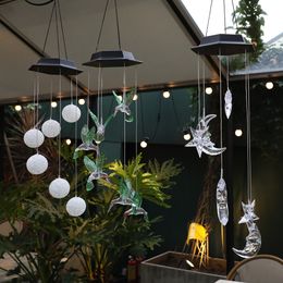 Luz de hada solar Fairy Powered LED CHIME IP65 Lámparas de césped de mariposa impermeable para la decoración del patio del jardín
