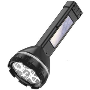 Lampe de poche solaire LED avec chargeur USB, puissante lumière d'urgence pour l'extérieur et la maison, Super lumineuse, longue portée, Portable, Mini Camping 455358