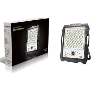Solar Flood Lights Beveiligingscamera met 400 W Flood Lights Motion Sensor 1080p Video Detectie IP66 Waterdichte schemering naar Dawn Night Crestech168
