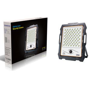 Solar Flood Lights Beveiligingscamera met 400 W Flood Lights Motion Sensor 1080p Video Detectie IP66 Waterdichte schemering tot Dawn Night 6500K Crestech168