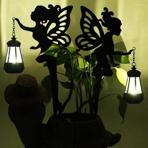 Zonne -bloem Fairy Light Outdoor Hangende gazon Stakes Lampen Tuin Courtyard Festival Decor voor Halloween Kerstmis