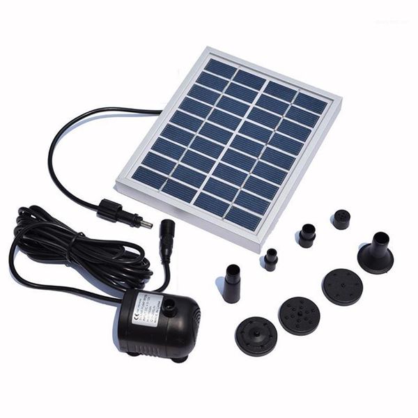 Bomba de fuente solar Agua 9V 2W Potencia Bombas decorativas 150L H Bomba1 Accesorios para muebles313v