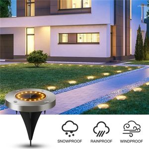 Zonnetuinverlichting 8/16 LED GOOTSCHAP VREEIGDE OUTROEP Landschap voor Lawn Pathway Street Decor