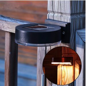 Lampes Solaires De Jardin Lampe De Pont Extérieure Étanche À LED Alimenté Marchepied Blanc Chaud Blanc Froid Éclairage Décoratif Marche / Arrêt Automatique Pour Escaliers Patio Clôture Cour Ip44