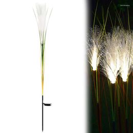 Zonne-tuinverlichting Lichtgevende Reed Powered Flower Light Outdoor Decoratieve kerst voor tuingazon