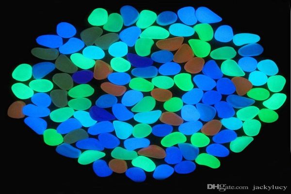 Pierre de galets lumineux léger de Simulation de pierre de lueur solaire pour la maison décor d'aquarium décorations de couloir de jardin 9670307
