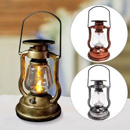 Zonnelampen Waterdicht Multifunctionele Nacht Outdoor Camping Lamp Gift Candle Light Home Decor Induction Garden PP Hangende LED Vintage