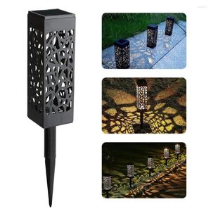 Zonne LED LAWN LAMP Waterdichte buitenlichten voor paviljoen werf landschap begraven lampen tuin lichtecoratie