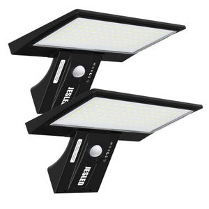 Éclairage extérieur solaire à LED 90 LED grand angle lumineux applique murale solaire 3 modes allée jardin LED lumières de sécurité solaires capteur de mouvement cour cabane hangar étanche inondation