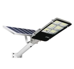 Réverbères solaires LED étanche extérieur 100W 200W 240W 300W 360W lumières lampe de lumière d'inondation pour parking de jardin plaza