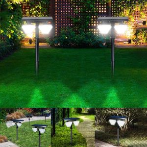 Zonne -licht Outdoor Garden Decoratielampen Straatverlichting Patio Yard Pathway Landschap Spotlights