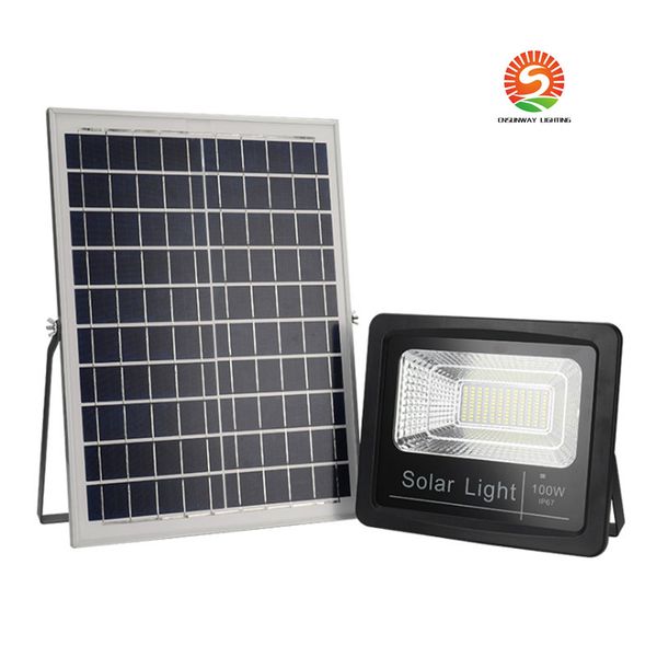 Luz solar Luz de jardín al aire libre Hogar Nuevo Luz de inundación rural para interiores y exteriores LED 30W 60W 100W 200W (paquete de 2)