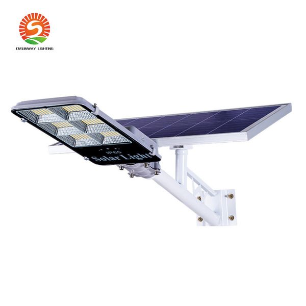 Luz Solar para exteriores, luz LED para jardín, hogar, alta potencia, superbrillante, 150W, 200W, alumbrado público, varilla de 6 metros de alto, resistente al agua