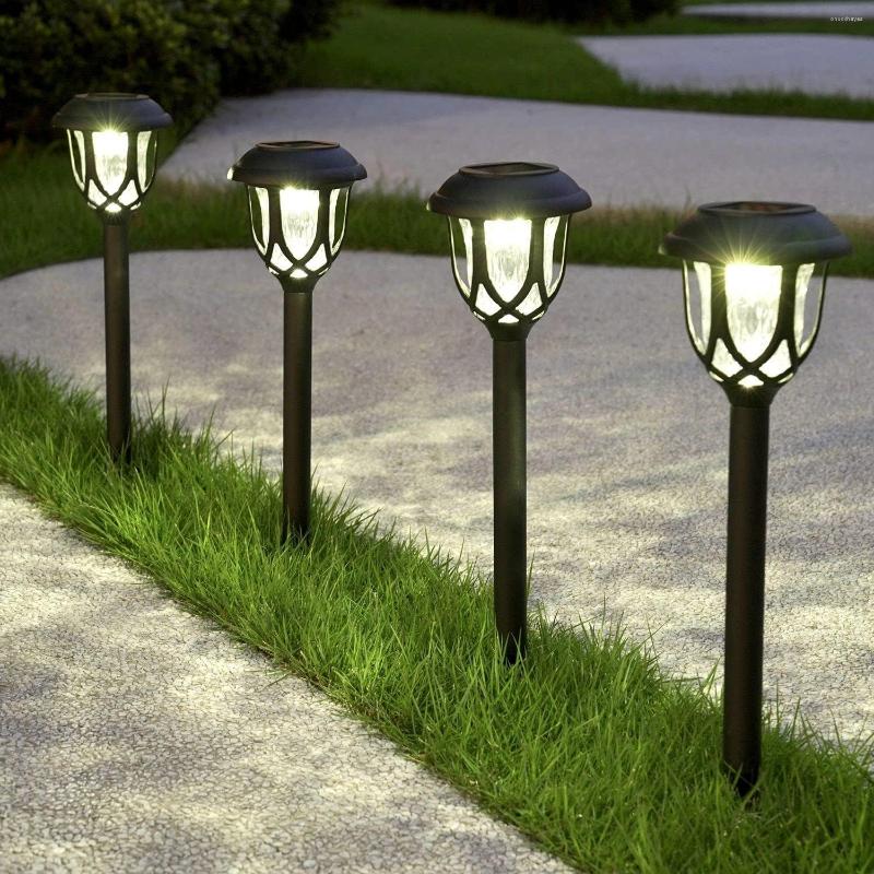 Solar Lights Outdoor Decorative Pathway Powered Garden Yard For Walkway Sidewalk Driveway