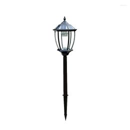 Lampada solare da giardino per esterni, impermeabile, per uso domestico, villa, prato, spina, paesaggio, decorazione, strada