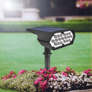 Solar al aire libre IP65 impermeable Spot Light Wireless Yard Lawn Landscape Street Lamp Garden Villa Lighting