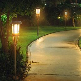 Solar Outdoor Light Garden Lawn Plug-in Street ACCESSOIRES ÉLECTRONIQUE LAMPE LAMPE DÉCLAPE DÉCLAPE DE TORCH