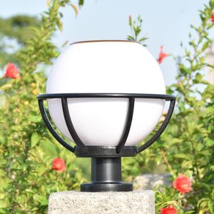 Solar Outdoor Light Garden Villa Lampe Pilier D￩corative de paysage d￩coratif