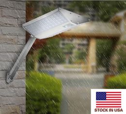 Solar Outdoor Wall Light 96 LED PIR Motion Sensor 3 Modi Solar Garden Lamp met afstandsbediening IP65 Beveiligingslamp + Amerikaanse voorraad