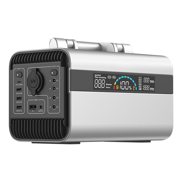 Generador portátil solar estación de carga móvil lifepo4 power bank station eu 1000w para actividades al aire libre