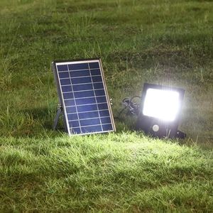 Zonne-energie 40W 40 LED PIR MOTION SENSOR / Afstandsbediening Flood Light Outdoor Garden Yard Lamp Waterdicht