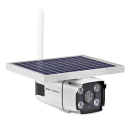 Zonne-energie 4G CCTV WIFI-camera 1080P Wireless 10400mAh Batterijbeveiliging IP-camera