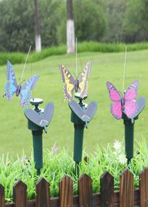 Zonne -energie dansen vliegende vlinders mooie creatieve fladderende vibratie vlieg kolibrie vliegende vogels tuinwerf decoratie5601020
