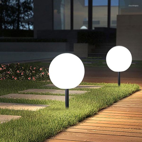 Luz de energía Solar IP65 impermeable al aire libre jardín calle Trod patio, lámpara para césped camino patio tierra paisaje bombilla luces