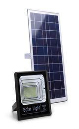 LED-schijnwerpers op zonne-energie 10W 40W 60W 100W Afstandsbediening Waterdichte zonne-beveiliging Schijnwerperarmatuur voor buitenmuur Garde2160833