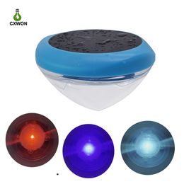 Zonne-aangedreven LED-water drijvende ballamp IP65 RGB onderwater drift lamp voor werf vijver tuin zwembad decoratie licht