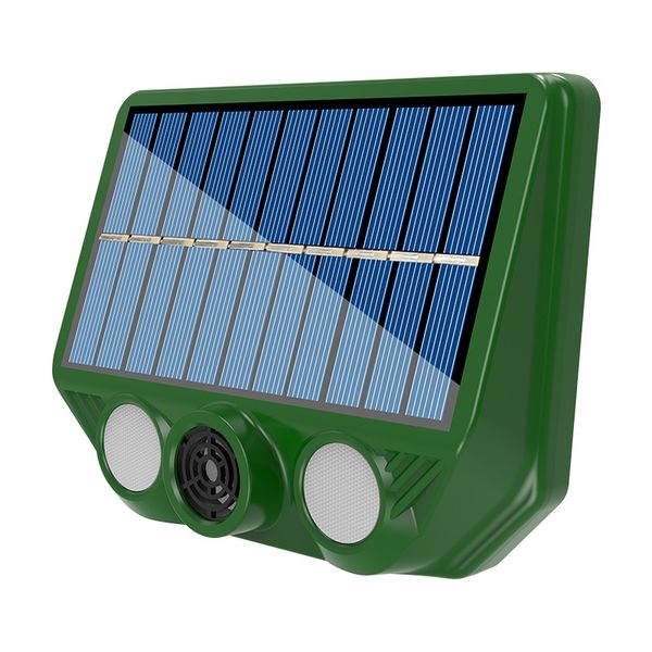 Repelente Solar, Flash LED, ahuyentador de pájaros con energía Solar para jardín de granja al aire libre, para ahuyentar perros, pájaros, roedores, ratones, zorros