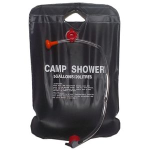 Solar Shower Camp Douchetas 20 liter zwart308o