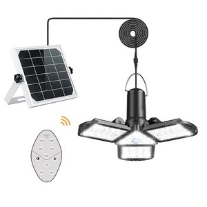 Lampadaire solaire solaire/Recharge USB 3000 K/4500 K/5500 K 3 feuilles capteur de mouvement intérieur extérieur lampes suspendues solaires