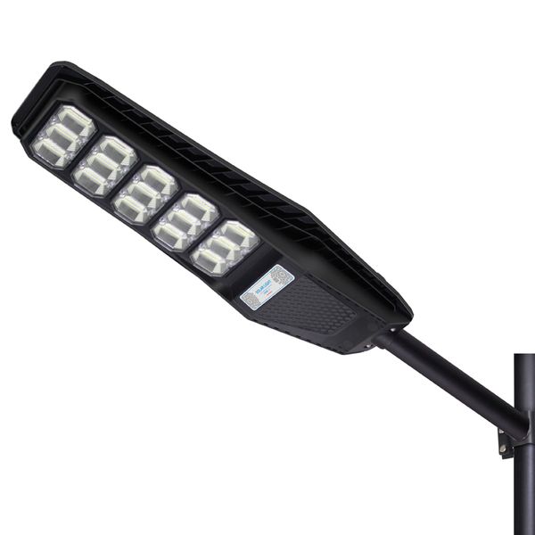 Farolas solares para exteriores, 100 W, 200 W, 300 W, lámpara LED de anochecer a amanecer de alto brillo, con control remoto, IP65 a prueba de agua para estacionamiento, patio ahora