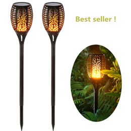 Solar Torch Light Outdoor Lawn Lighting Waterdichte Landsacpe Decoratie Solar Led Torches Tuinverlichting met vlameffect