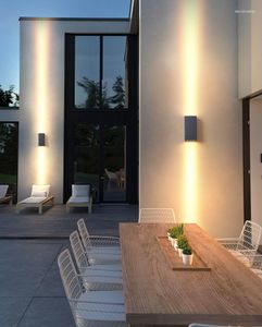 Lampe solaire lampe extérieure imperméable Villa Courtyard Terrace Garden Colonne