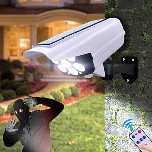 Solar Mur Lights Sensor Sécurité de sécurité caméra manquier sans fil extérieur IP65 Mode 3 LED LED 3 LED à la LED pour le jardin