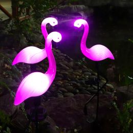 Solar étanche Flamingo Lawn Light Garden Pase Paysage Lightcape Layscape Lighting Light Light LED Garden décoratif lampe