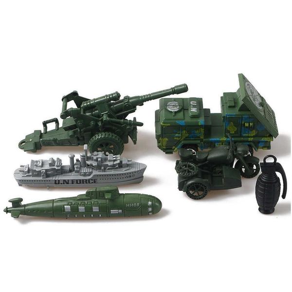 Soldado 100pcs Juguete militar 12Poses Soldados de plástico Ejército Hombres Figuras Aviones Tanques Torreta Niños Niño Regalo Sier Drop Entrega Juguetes DHFVK