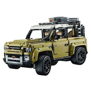 Soldat 2573 pièces célèbre Rover hors route Defender voiture blocs modèle de véhicule terre Supercar briques de construction jouets enfants adultes cadeau 42110 231124