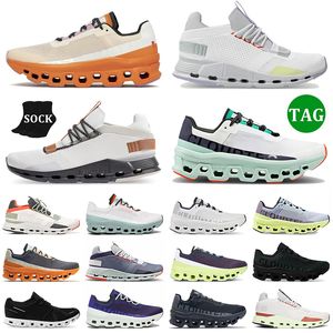 Cloud Nova Running Shoes for Mens Womens rose Pear White Cloudnova Forme Clouds Runners Stratus Cloudmonster AAA + Tableneurs de tennis en mailles de qualité supérieure