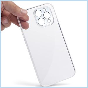 Solf Silicone TPU Case telefoonhoesjes voor iPhone 13 Pro Max waterdichte gradi￫nt kleuromslag geschenkbeschermer nieuw ontwerp