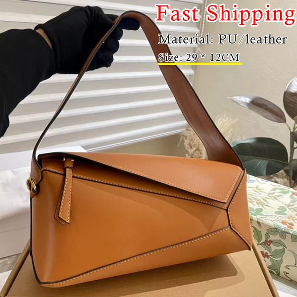 Bolso de cuero de color sólido, bolso de mano, bolso de hombro de moda, bolso de diseñador, clásico, hermoso, lujoso, bolso de maquillaje para mujer, billetera para hombre, bolso de hombro de gran capacidad