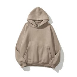 Effen kleur brief hoodie vrouwen coton lange mouw losse casual sweatshirts met hoed high street hip hop stijl 210910